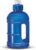 1x Blauwe kunststof bidon/drinkfles/waterfles 1250 ml – Sport bidon waterflessen – Push-pull dop