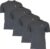 4-Pack Donnay T-shirt (599008) – Sportshirt – Heren – Charcoal marl – maat XL