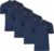 4-Pack Donnay T-shirt (599008) – Sportshirt – Heren – Navy (010) maat XL
