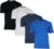 4-PackDonnay T-shirt (599008) – Sportshirt – Heren – Black/Wit/Navy/Active blue (606) – maat S