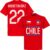 Chili Brereton Diaz 22 Team T-Shirt – Rood – Kinderen – 98
