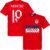 Engeland Rashford 19 Team T-Shirt – Rood – M