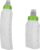 Flipbelt – Arc Water bottle Klein – White/Green- 150ML