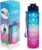 Supplife Bidon – 1 Liter – met Rietje – BPA Vrij – Blauw Roze