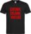 Zwarte Fun T-Shirt met “ Drink. Drank, Drunk “ print Rood Size XXL